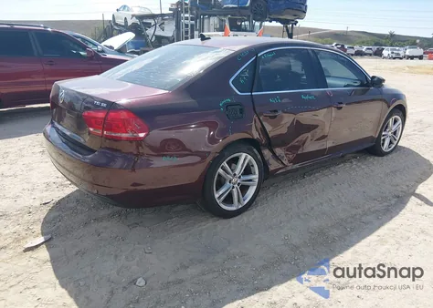 2014 Volkswagen Passat 1.8T Se z USA, uszkodzony, nr VIN 1VWBS7A37EC058114